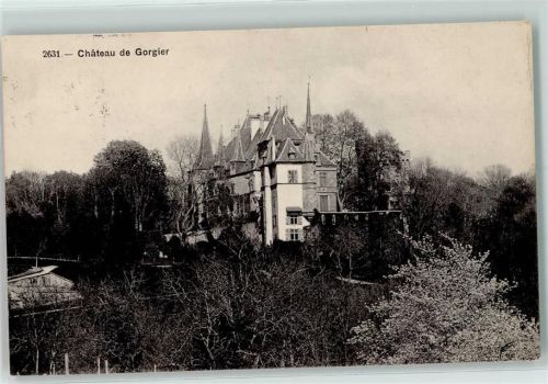 Gorgier 1912 Chateau de Gorgier