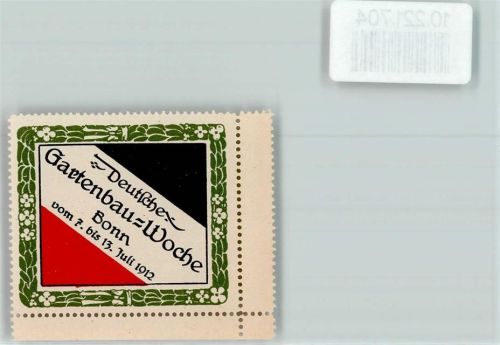 Bonn Vignette - Gartenbau-Woche 1912