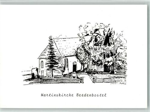 Beedenbostel Martinskirche gez. Karte