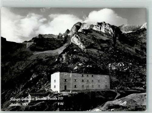 San Vito di Cadore 1966 Gasthaus Hüttenstempel