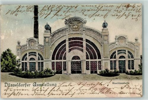 Düsseldorf 1902 Maschinenhalle 1902