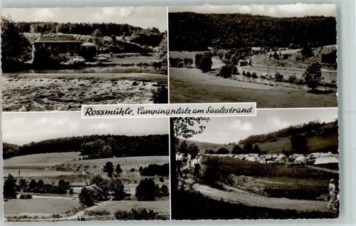 Weickersgrüben Rossmühle Campingplatz am Saalestrand