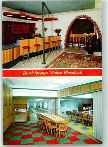 Rheinbach Hotel Strengs Stuben Kegelbahn