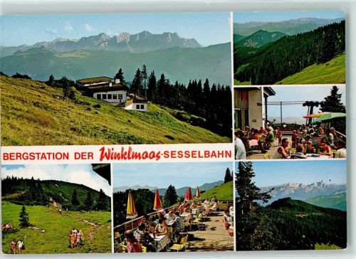 Winklmoos Bergstation der Winkelmoos-Sesselbahn