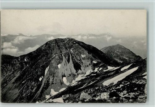 Garmisch-Partenkirchen Blick vom Krottenkopf auf Bischof und Wettersteingebirge