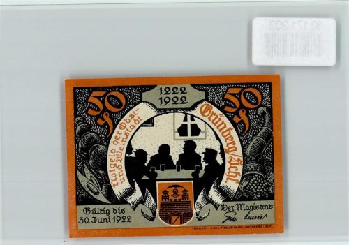 Grünberg Notgeld
