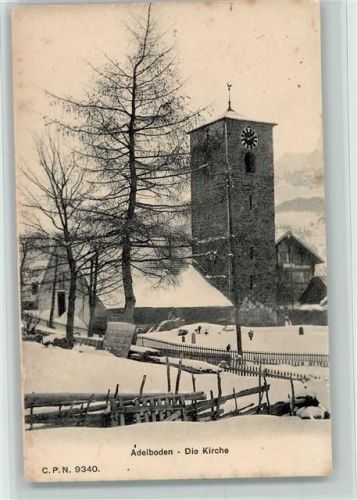 Adelboden BE Die Kirche