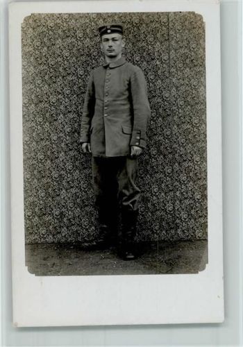 O8250 Meißen , Sachs Mann in Uniform Feldpoststempel Reserve-Lazarett Privatfoto (Militär)
