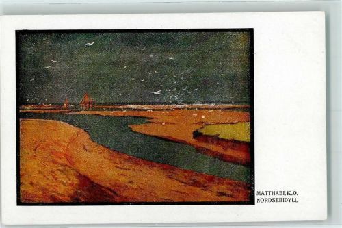 Nr. 55 Matthaei - Nordseeidyll AK Teubner