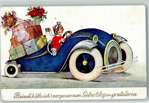 1934 sign. John Wills Geburtstag
