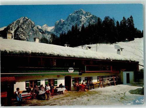 Königssee Gasthaus Vorderbrand Winter