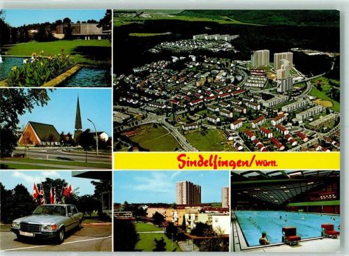 Sindelfingen Stadthalle Johannes Kirche Mercedes Ladenzentrum
