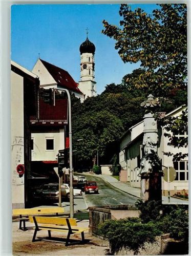 Marktoberdorf Kirche Brunnen