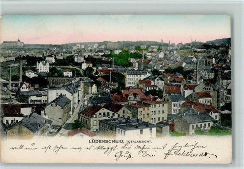 Lüdenscheid 1907 Gesamtansicht
