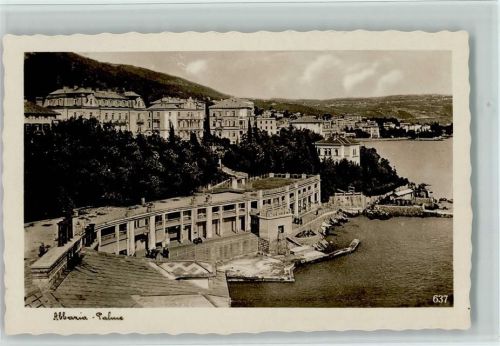 Opatija 1942 Palme - AK