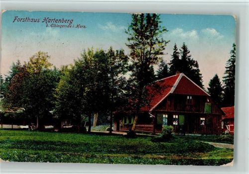 Elbingerode Forsthaus Hartenberg
