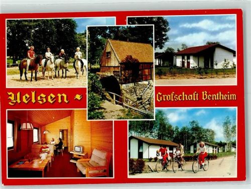 Uelsen Ferienpark Grafschaft Bentheim Reiter Mühle Fahrradfahrer