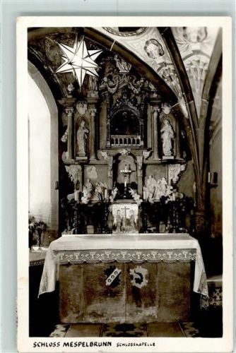 Mespelbrunn Schlosskapelle Altar Stern Foto C.Sambacher Hesse