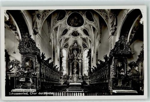 88427 W7953 Bad Schussenried - Chor der Kirche