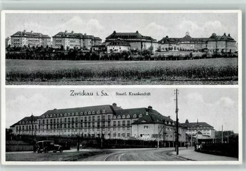 Zwickau Staatl. Krankenstift 2-Bildaufnahme