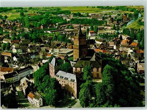 Kleve Schwanenburg Fliegeraufnahme