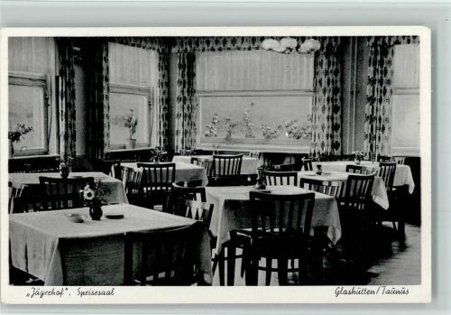 Glashütten Jägerhof Innenaufnahme Speisesaal
