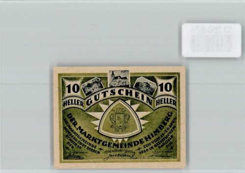 Himberg Notgeld 10 Heller
