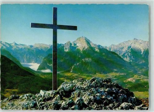Berchtesgaden Untersberg Gipfelkreuz Königsee Schönfeldspitze Watzmann Hochkalter