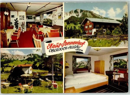 Oberjoch Haus Sonnenhof Garten Doppelzimmer