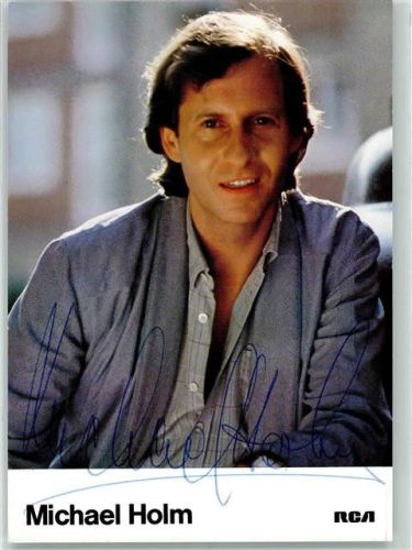 Michael Holm Originalautogramm
