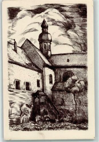 Eberbach Kloster Nr. 2 Radierung