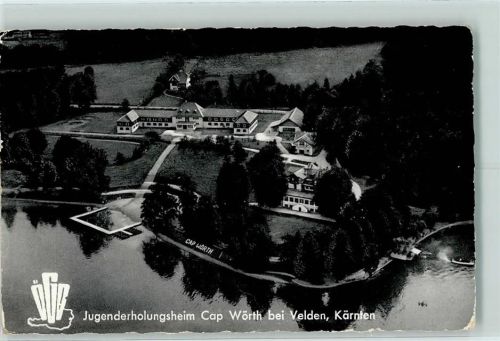9220 Velden am Wörther See Foto AK Jugenderholungsheim Cap Wörth