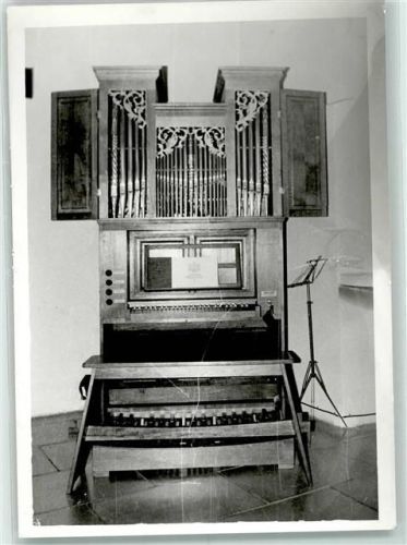 Oberweißbach Orgel v. Andreas Rösel Ort handschriftlich