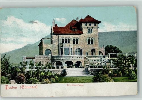 Baden 1907 Die Römerburg