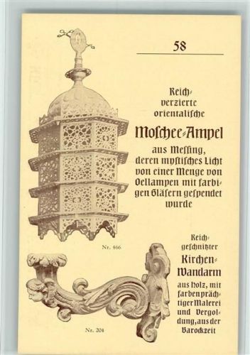Werbung Kretschmar Nr 58 Moschee-Ampel