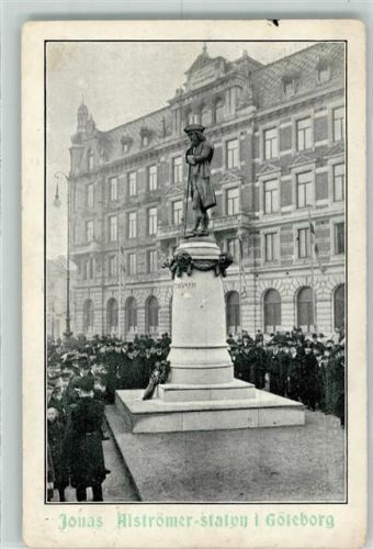 Göteborg 1908 Jonas Denkmal AK