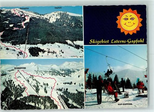 Laterns Skigebiet Laterns-Gapfohl Nobspitze Gapfohl