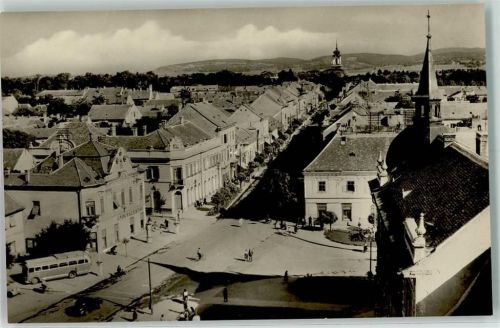 Keszthely 1960 Foto AK Latkep , Omnibus AK