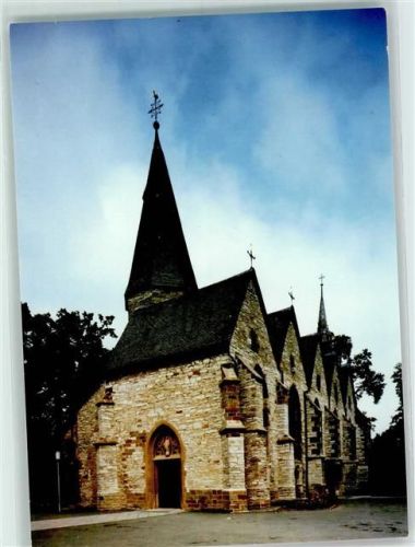 Verne Rückseite mit Abschürfungen bzw Kleberesten Pfarr u. Wallfahrtskirche