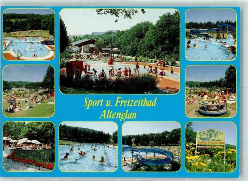 Altenglan Sport- und Freizeitbad Rückseite mit Abschürfungen bzw Kleberesten