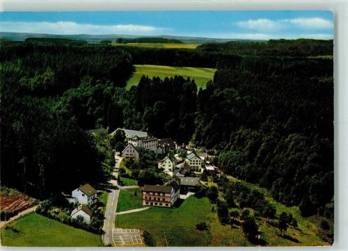 57577 W5231 Marienthal , Westerw - Rückseite mit Abschürfungen bzw Kleberesten Fliegeraufnahme Hotel Marienthaler Hof