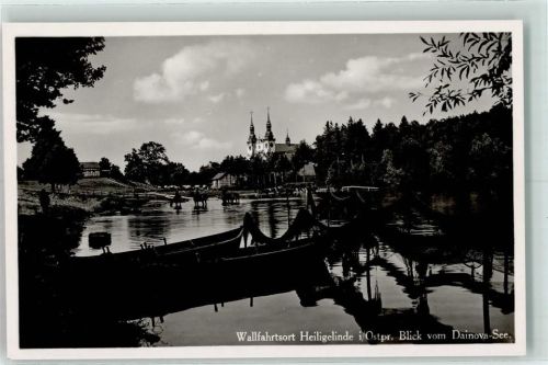 Heiligelinde Swieta Lipka 1938 Foto AK Wallfahrtsort Swieta Lipka - Ostpreußen