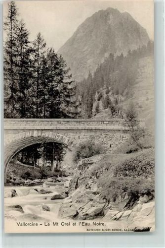 Vallorcine Mont Orel Eau Noire