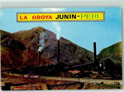 Junin Centro Metalurgico La Oroya