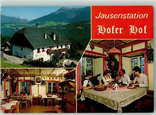 Chienes Jausenstation Hofer Hof