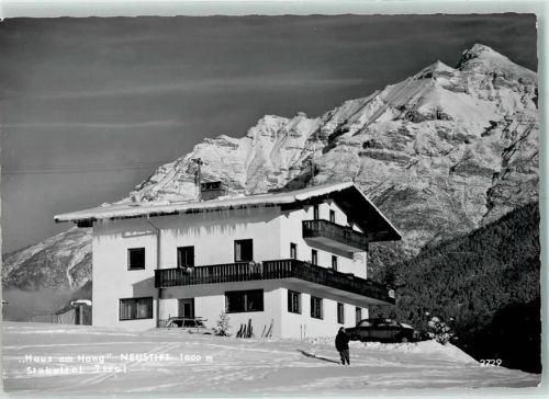Neustift Haus am Hang Winter