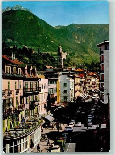 Meran Corso Libertà con Ivigna Freiheitsstraße mit Ifinger