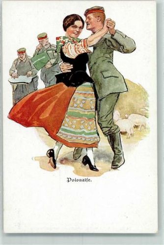 Tanz Polonaise Serie VI Nr. 5 Soldatenleben
