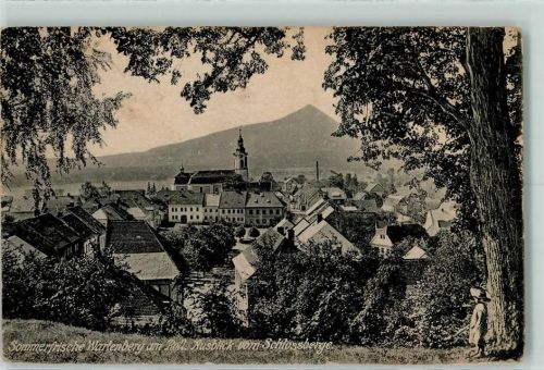 Stráz p Ralskem Ausblick vom Schlossberge