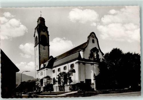 Kollnau Rückseite mit Abschürfungen und Kleberesten Kath. Kirche